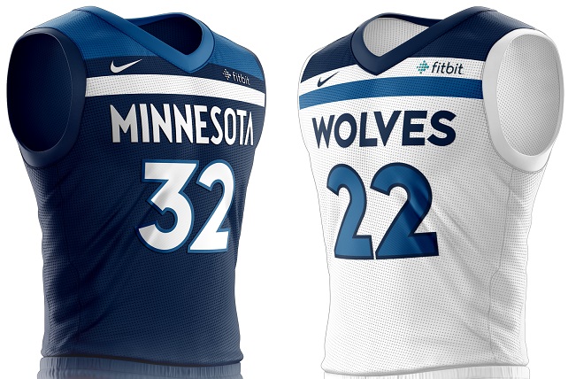 minnesota timberwolves uniforms